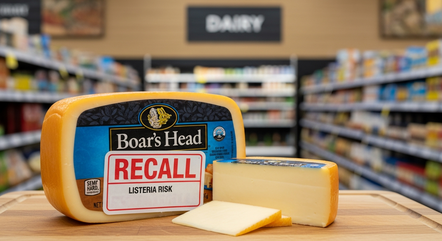Boar's Head Recalls Cheese Over Listeria Risk, Impacting Retail and Markets