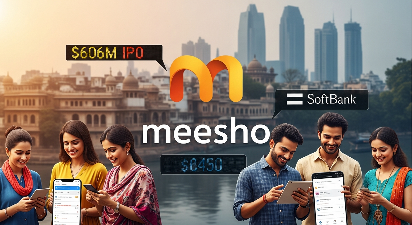 SoftBank Stays In: Meesho's $606M IPO Signals a New Era for Indian E-commerce