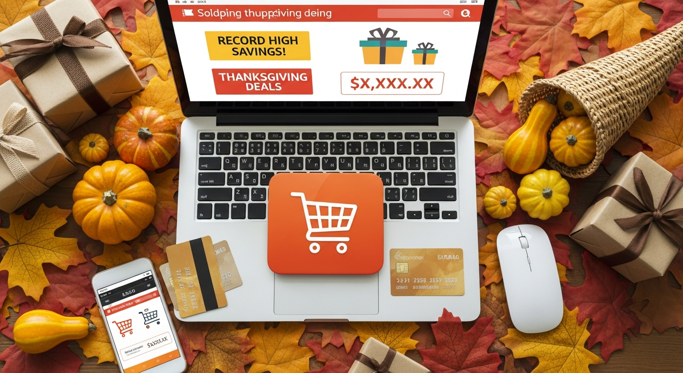 Thanksgiving Online Spending Hits Record High as Discounts Lure Shoppers