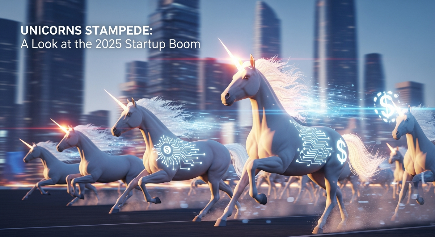 Unicorns Stampede: A Look at the 2025 Startup Boom