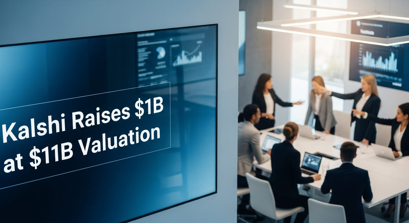 Kalshi Raises $1B at $11B Valuation, Signaling Strong Market Growth