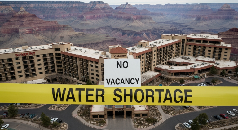Grand Canyon South Rim Hotels Shut Down Amid Water Crisis