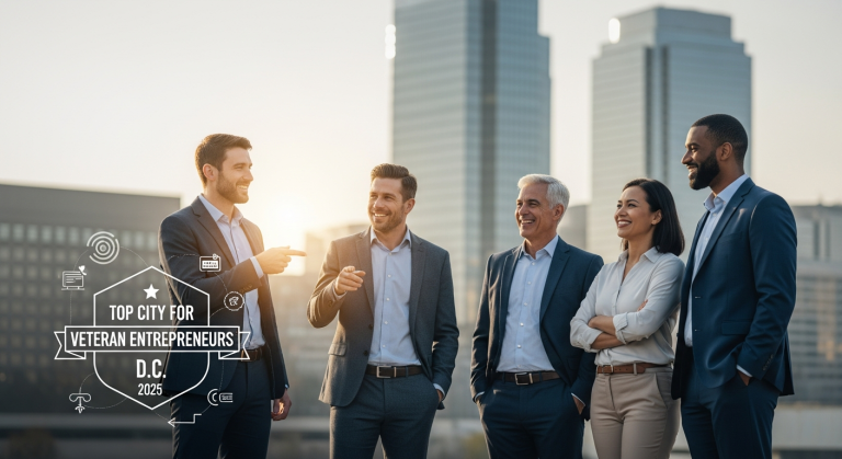 D.C. Leads as Best City for Veteran Entrepreneurs in 2025