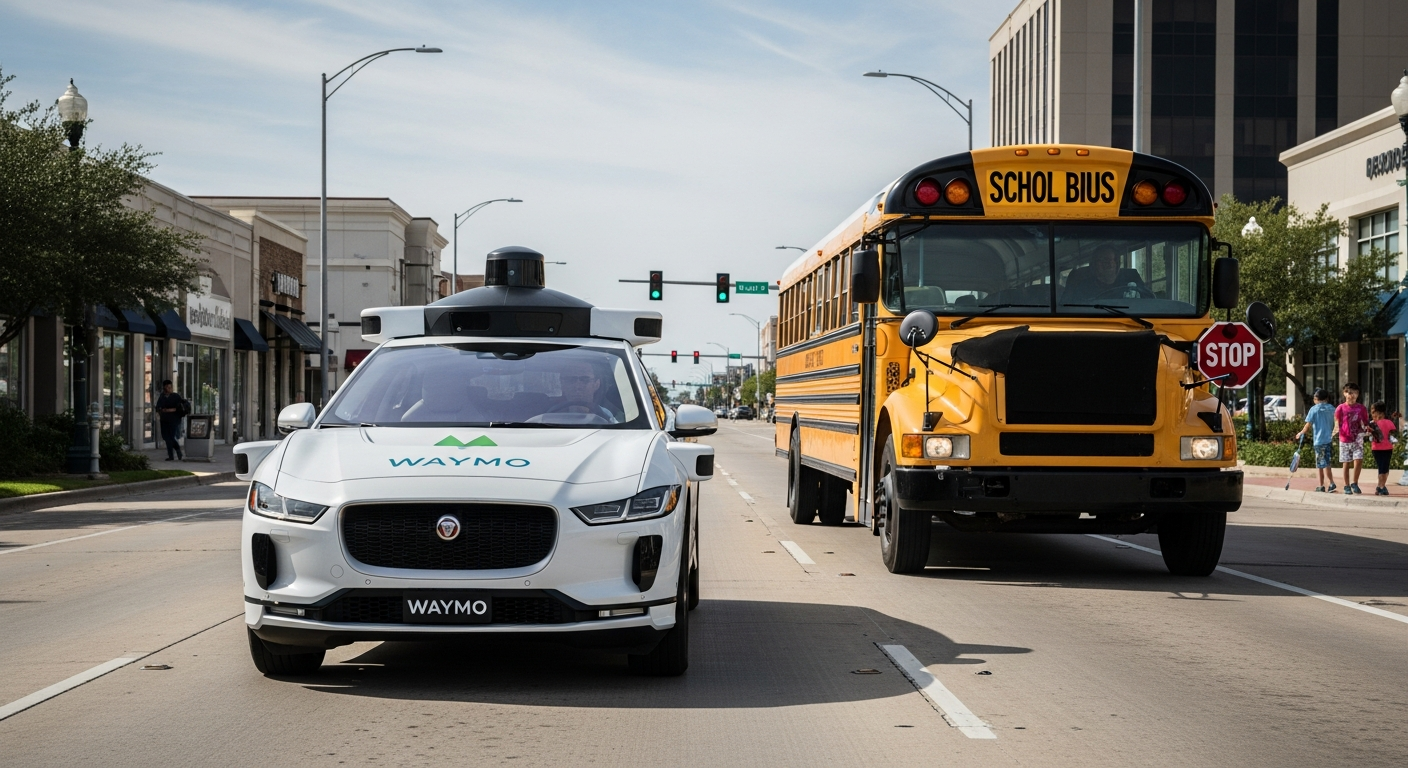 Waymo Recalls Self-Driving Cars After School Bus Incidents in Texas