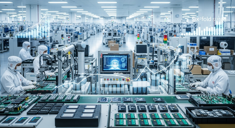 India's Electronics Manufacturing Soars: A Six-Fold Surge in 11 Years