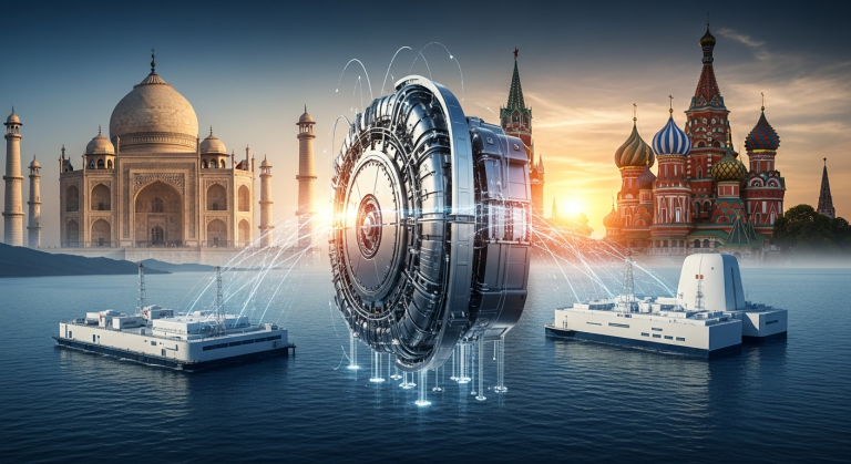 India and Russia Deepen Nuclear Cooperation with SMRs and Floating Plants