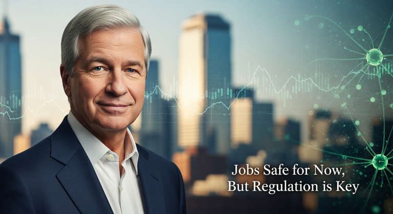 Dimon's AI Prediction: Jobs Safe for Now, But Regulation is Key