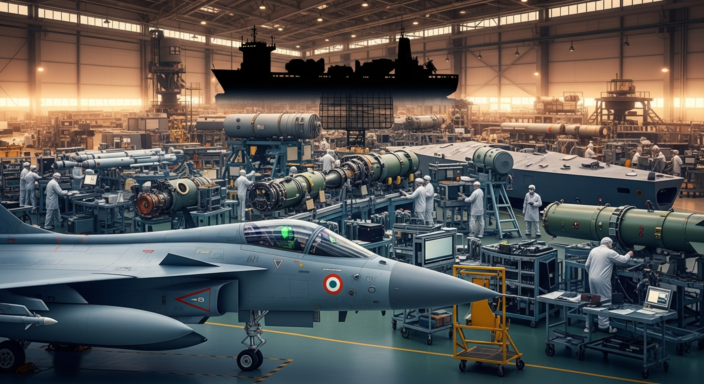 India's Defence Production Surges, Exports Reach New Heights