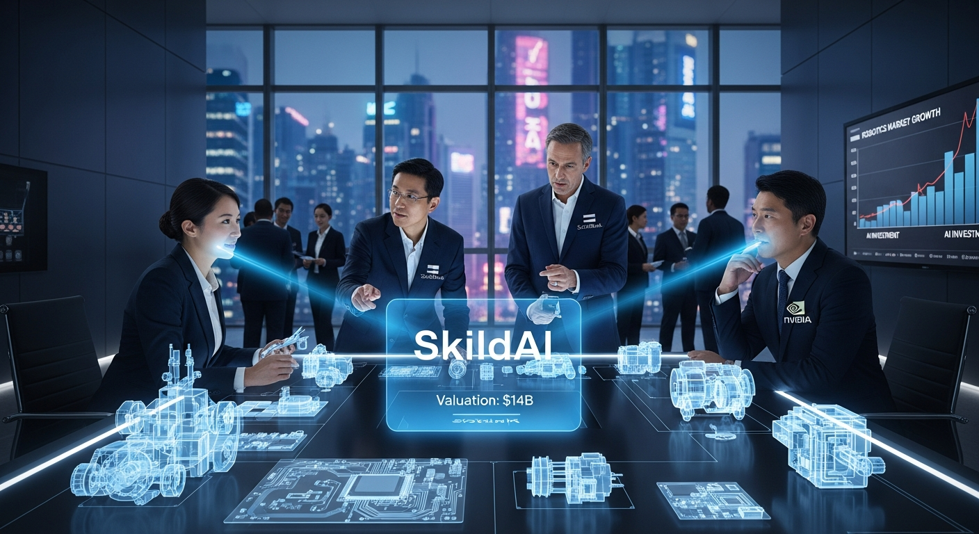 SoftBank and Nvidia in Talks to Fund SkildAI at $14B, Robotics Revolution?