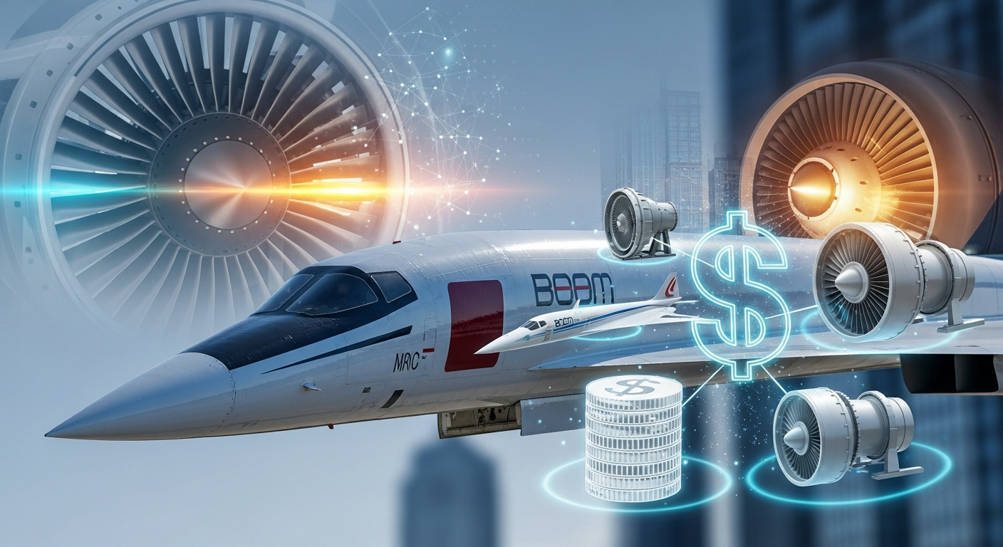 Boom Supersonic Raises $300M for Natural Gas Turbines, Eyes Crusoe Data Centers