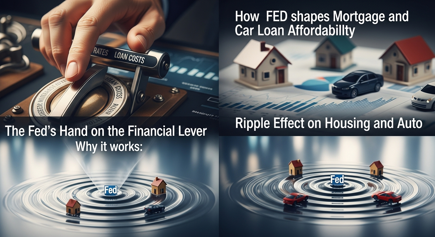 How the Fed Shapes Mortgage and Car Loan Affordability