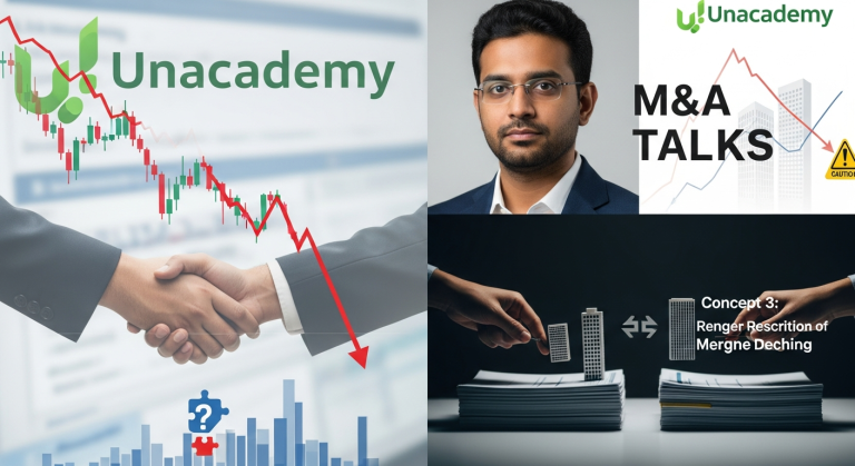Unacademy's Valuation Plummets, Founder Confirms M&A Talks