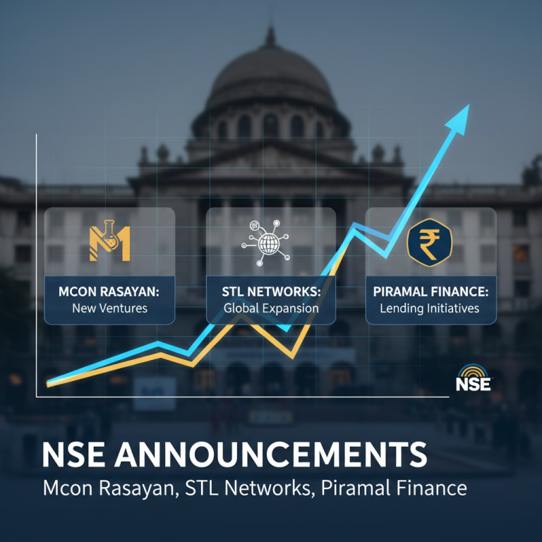 A professional graphic representing financial growth with company logos and a rising stock chart.