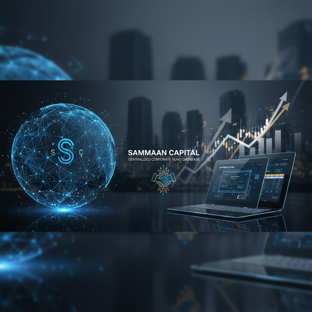 A professional digital image featuring a glowing blue globe network, laptops displaying financial data, and an upward trending graph, symbolizing economic growth and technological advancement.