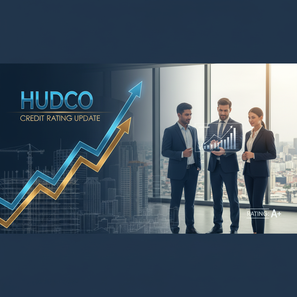 Business professionals analyzing data with a backdrop of city skyline and upward trending graphs.