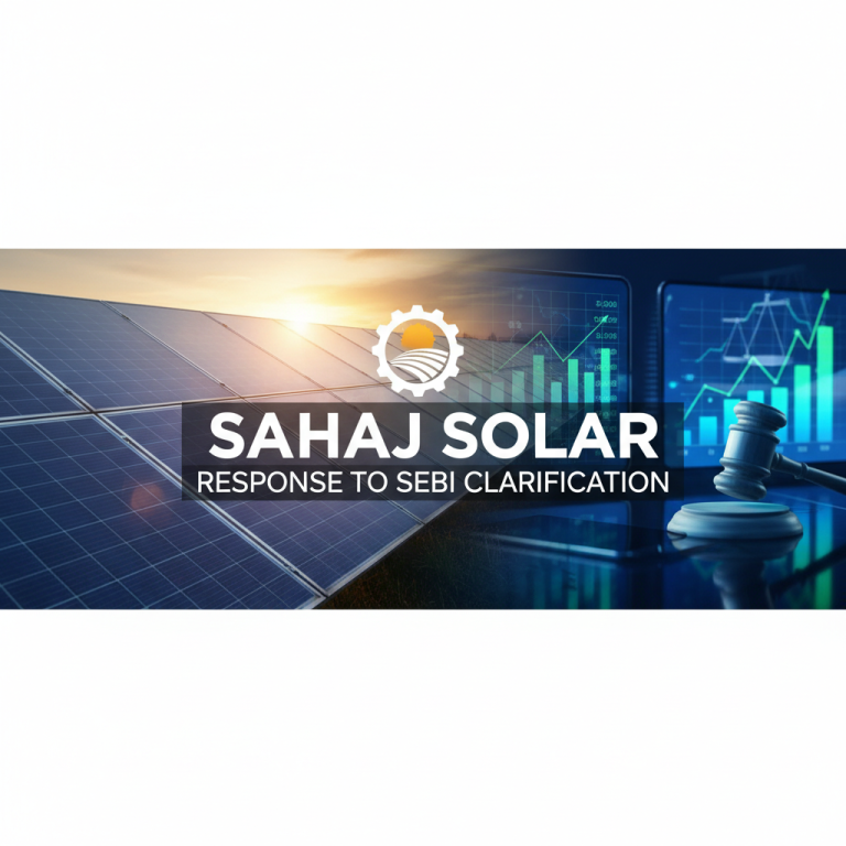 Solar panels at sunset, digital stock charts, and a gavel, symbolizing energy, markets, and regulation.