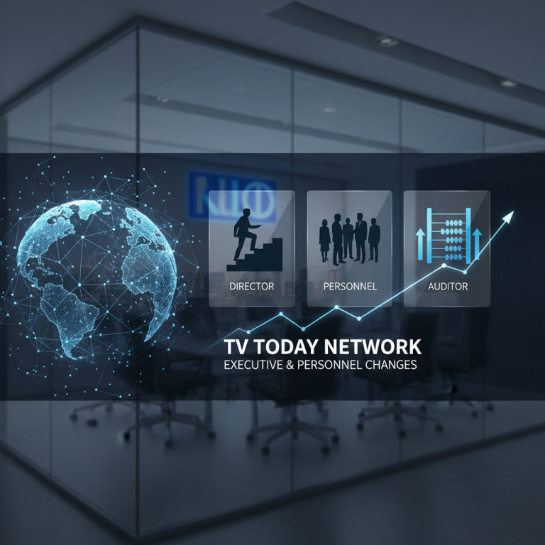 A professional graphic with icons representing director, personnel, and auditor roles, signifying changes within a network.