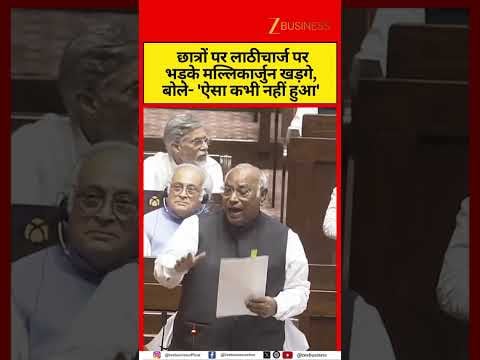 Mallikarjun Kharge Condemns Student Lathi-Charge as Unprecedented