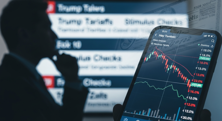 Traders Doubt Trump Tariffs, Dimming Hopes for Stimulus Checks