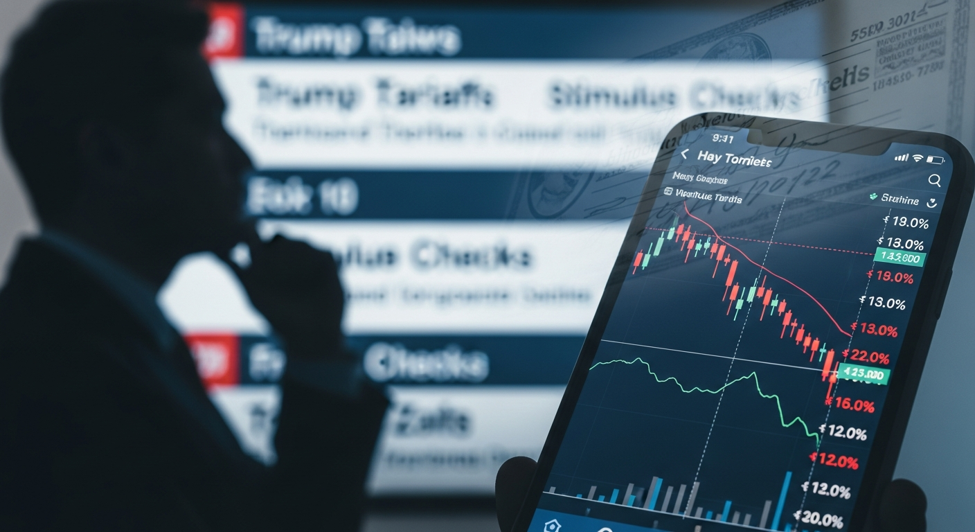 Traders Doubt Trump Tariffs, Dimming Hopes for Stimulus Checks