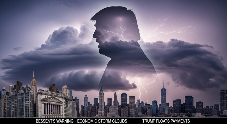 Bessent's Warning: Economic Storm Clouds Gather as Trump Floats Payments